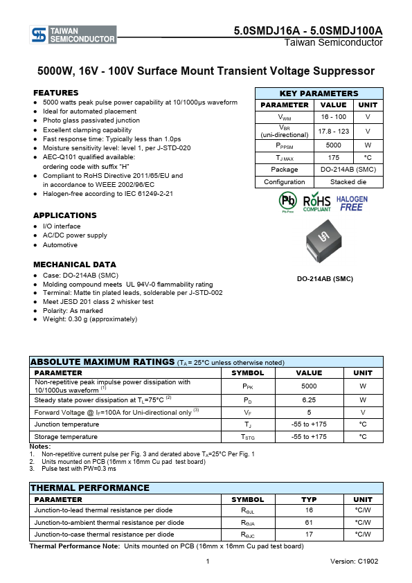 5.0SMDJ30A