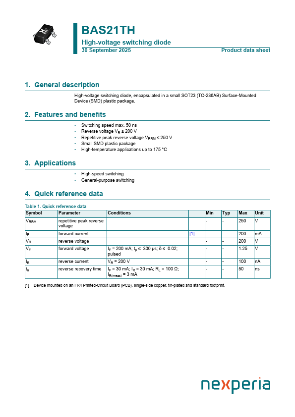 BAS21TH Datasheet Preview