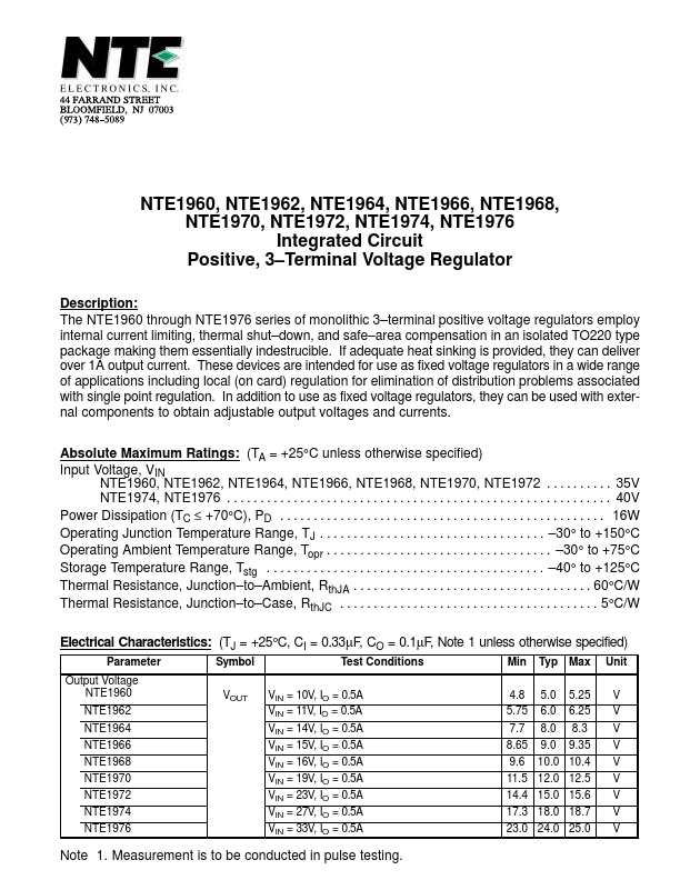 NTE1970