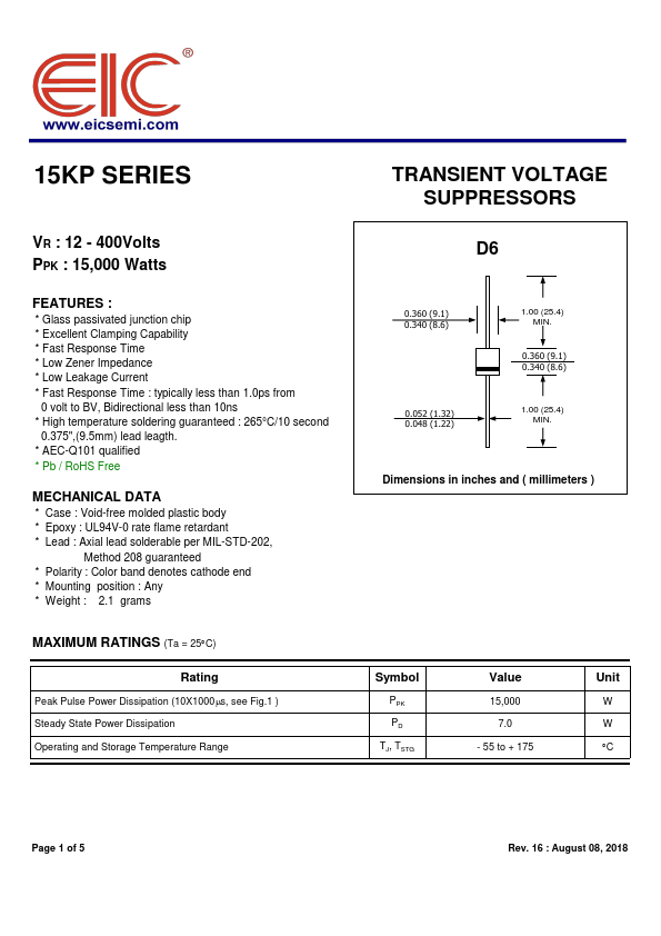 15KP26A