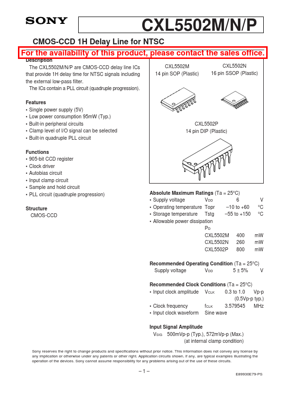 CXL5502P