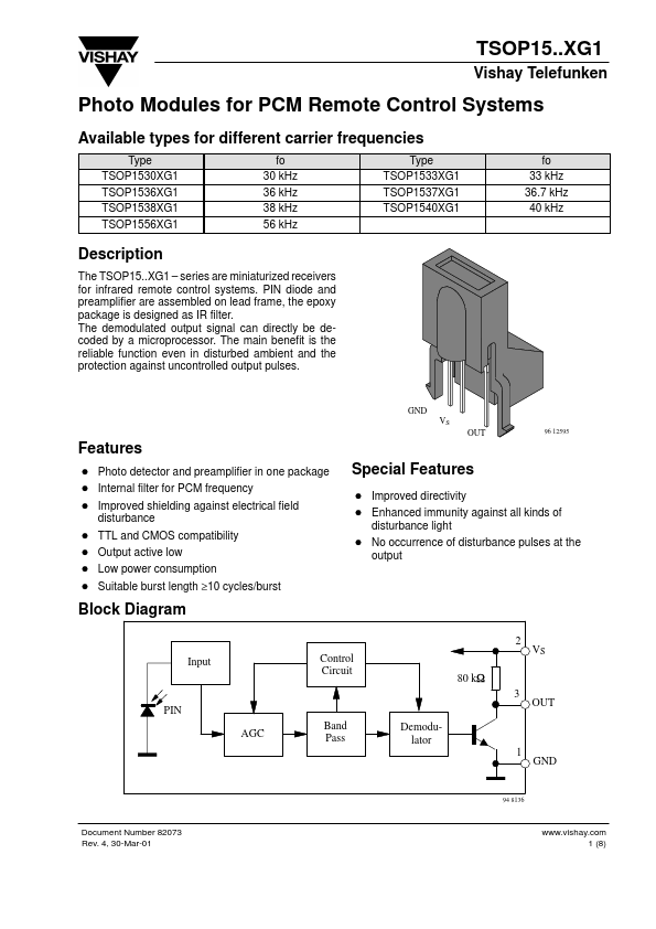 TSOP1556XG1