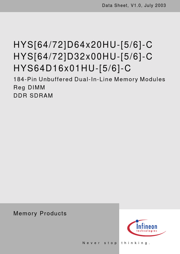 HYS64D16301HU-5-C