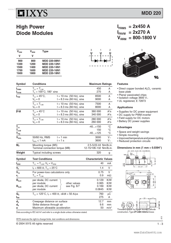 MDD220-18N1