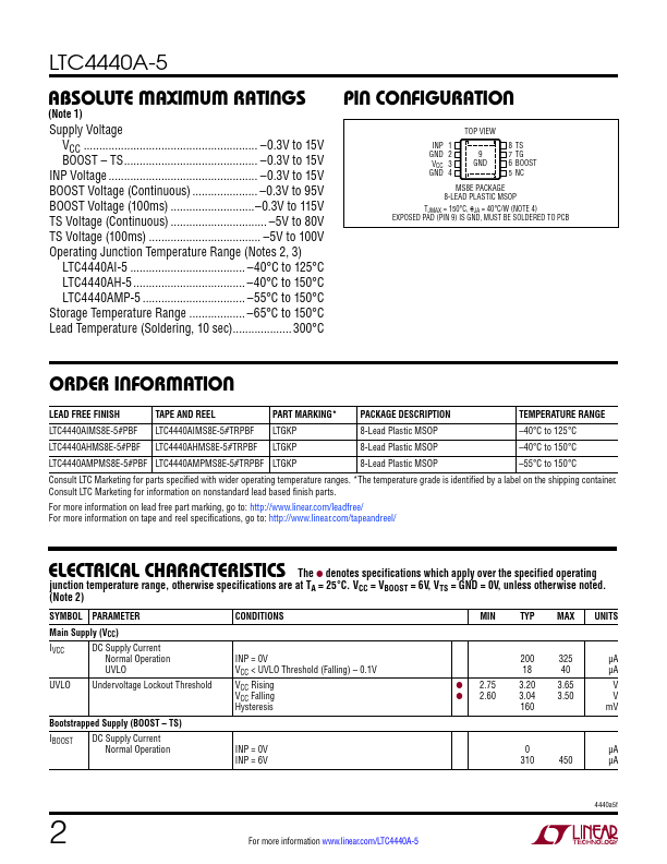 LTC4440A-5