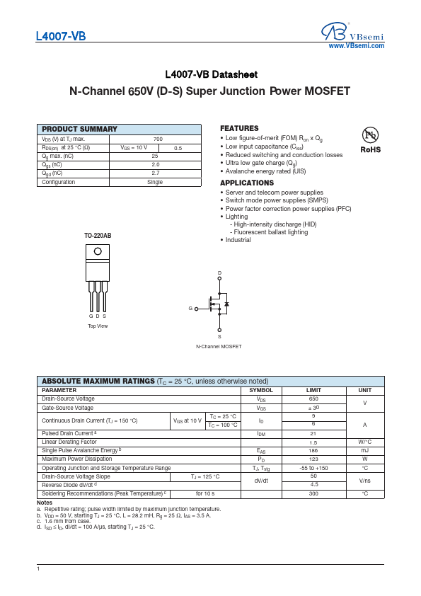 L4007 Datasheet Preview