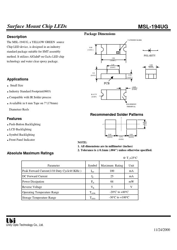 MSL-194UG