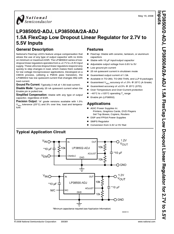 LP38500A-ADJ