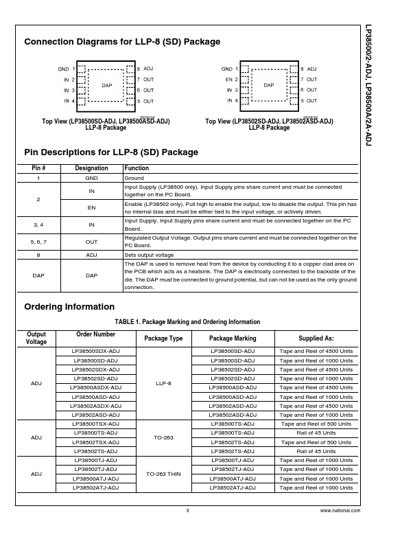 LP38500A-ADJ