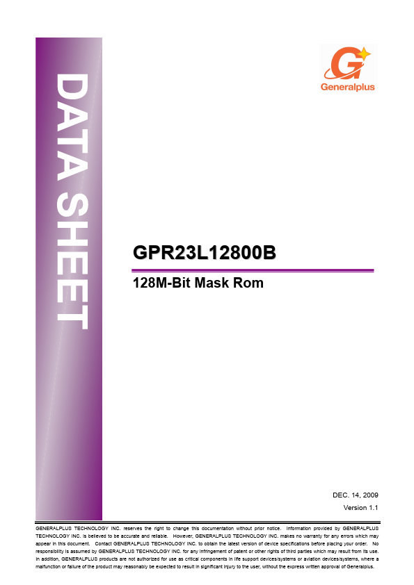 GPR23L12800B