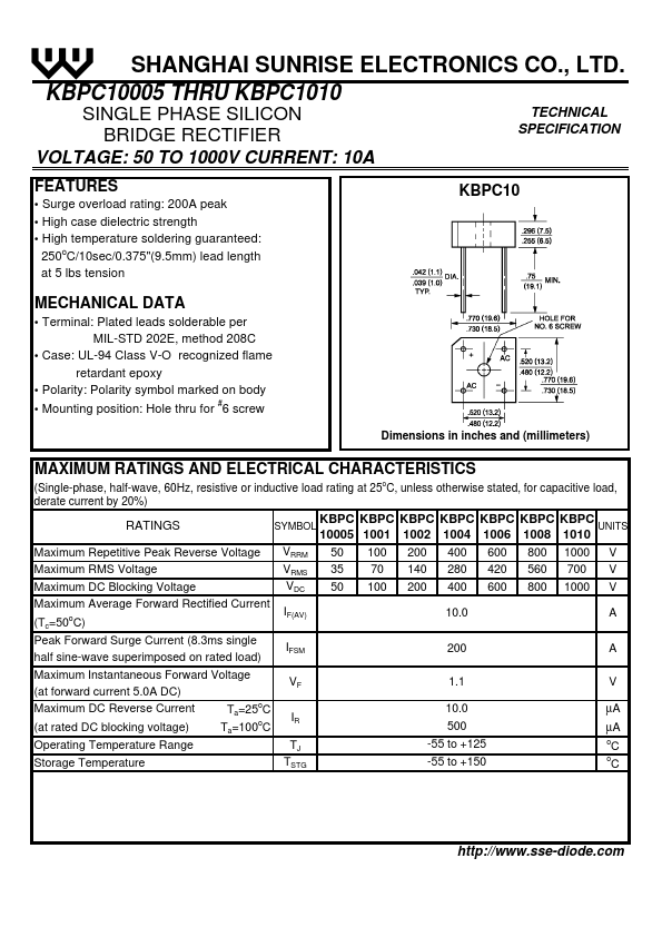 KBPC10005