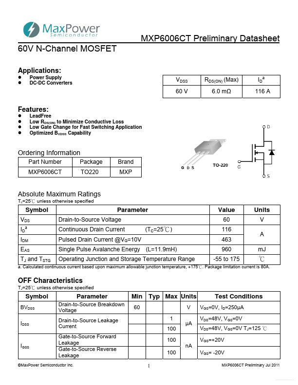 MXP6006CT