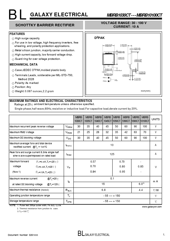 MBRB1060CT