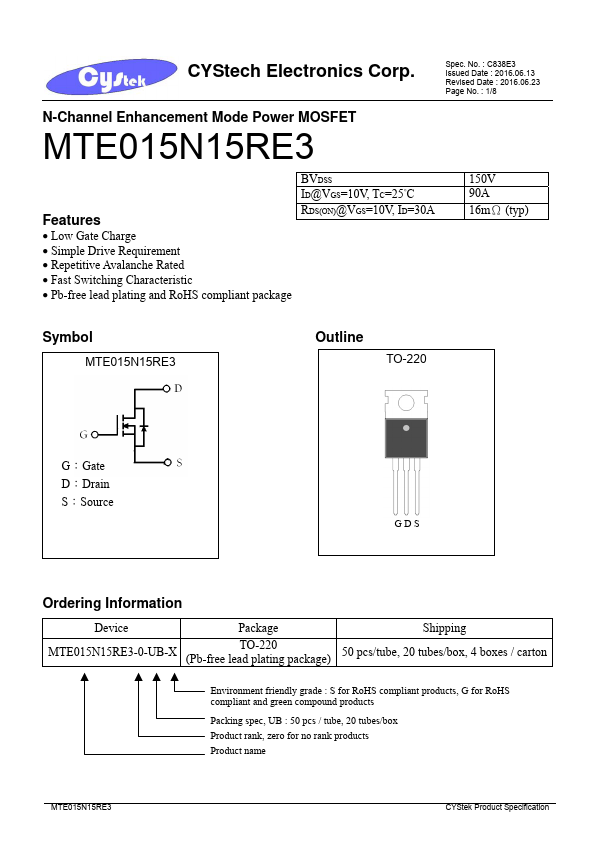 MTE015N15RE3