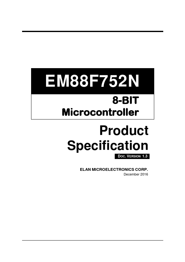 EM88F752N