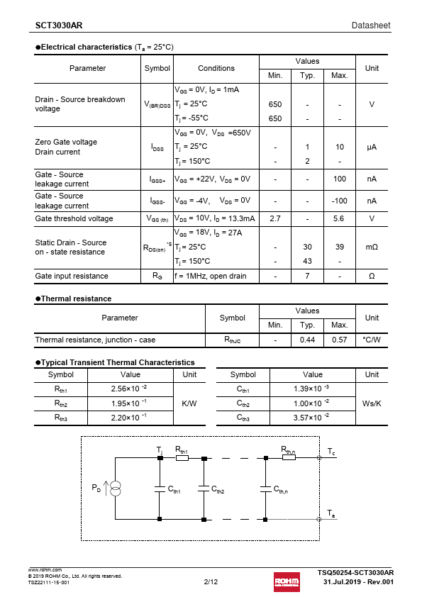 SCT3030AR