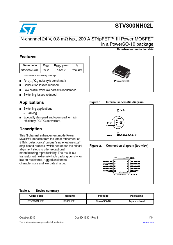 STV300NH02L