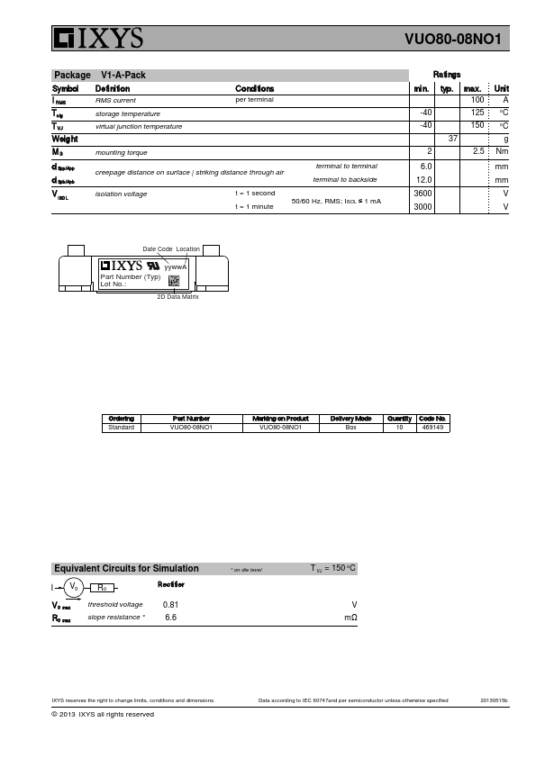 VUO80-08NO1