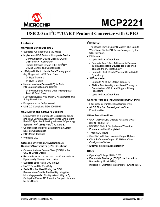 MCP2221