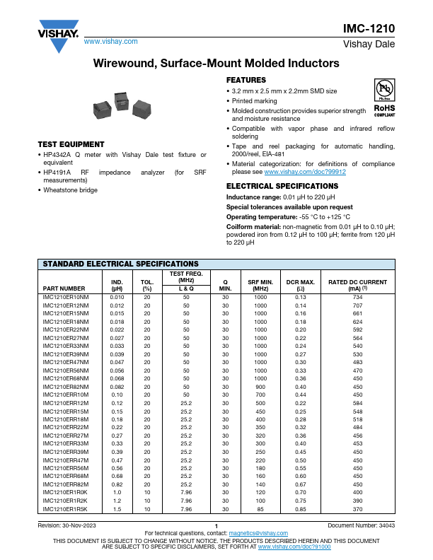  Datasheet Preview Page 1