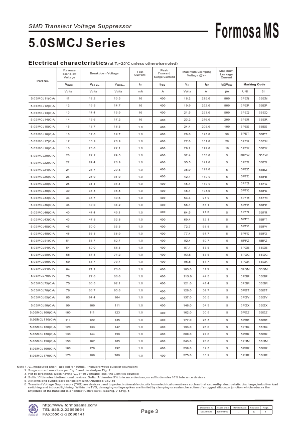 5.0SMCJ13A