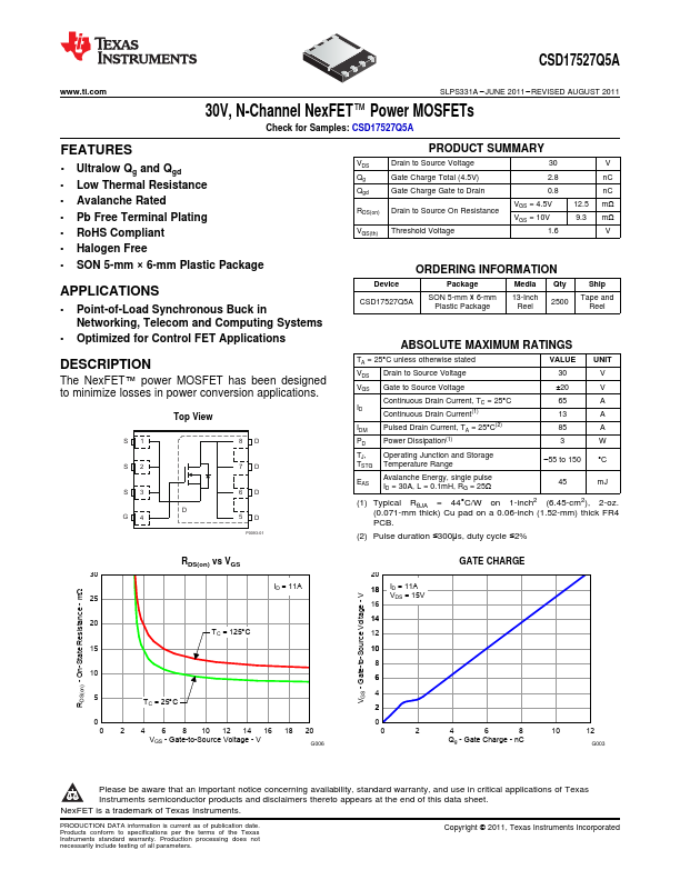 CSD17527Q5A