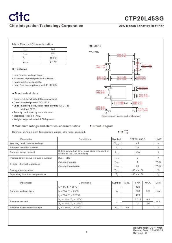 CTP20L45SG