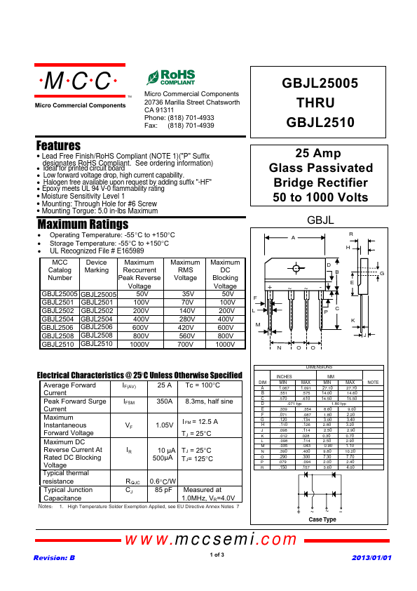 GBJL2501