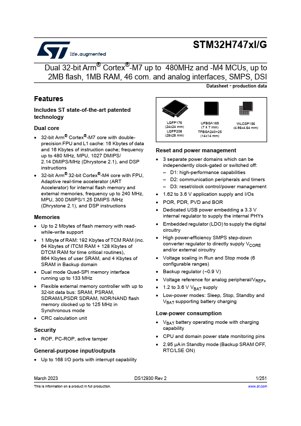 STM32H747ZI