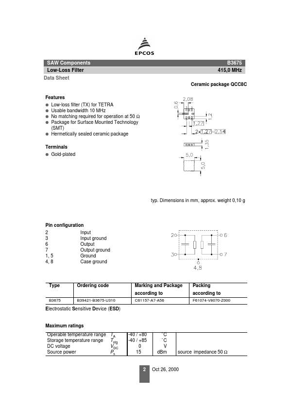 B3675