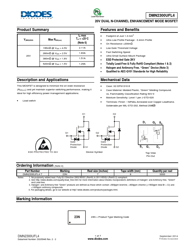 DMN2300UFL4