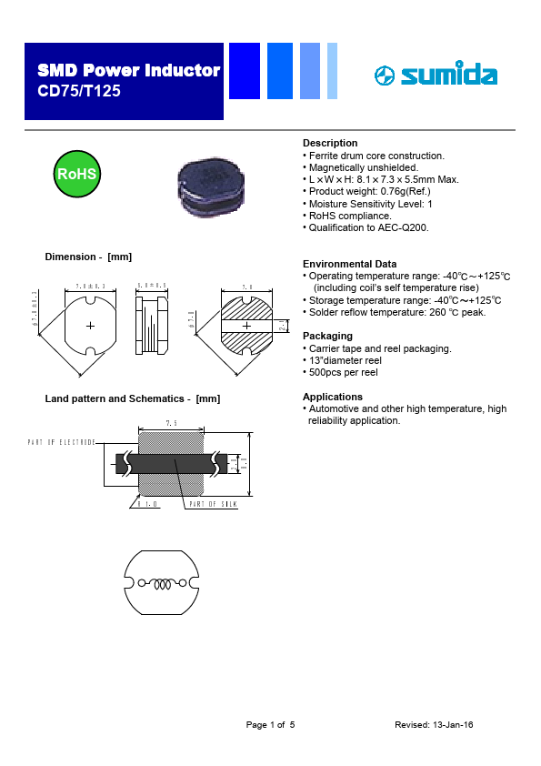 CD75T125NP-330KC