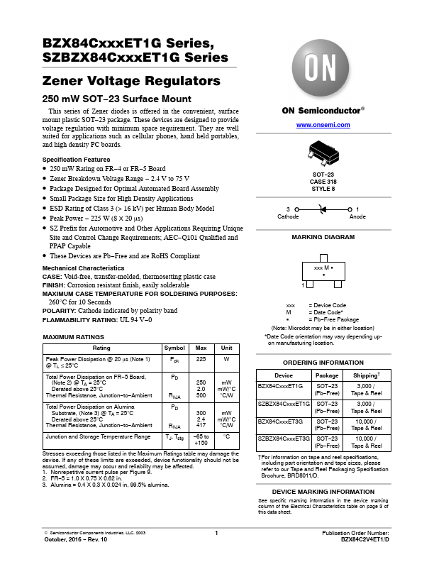 BZX84C56ET1G