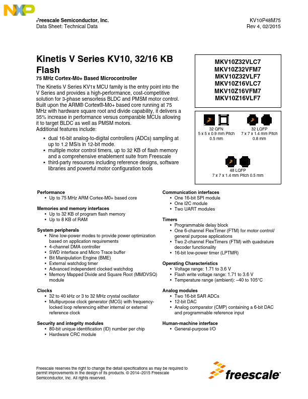 MKV10Z16VFM7