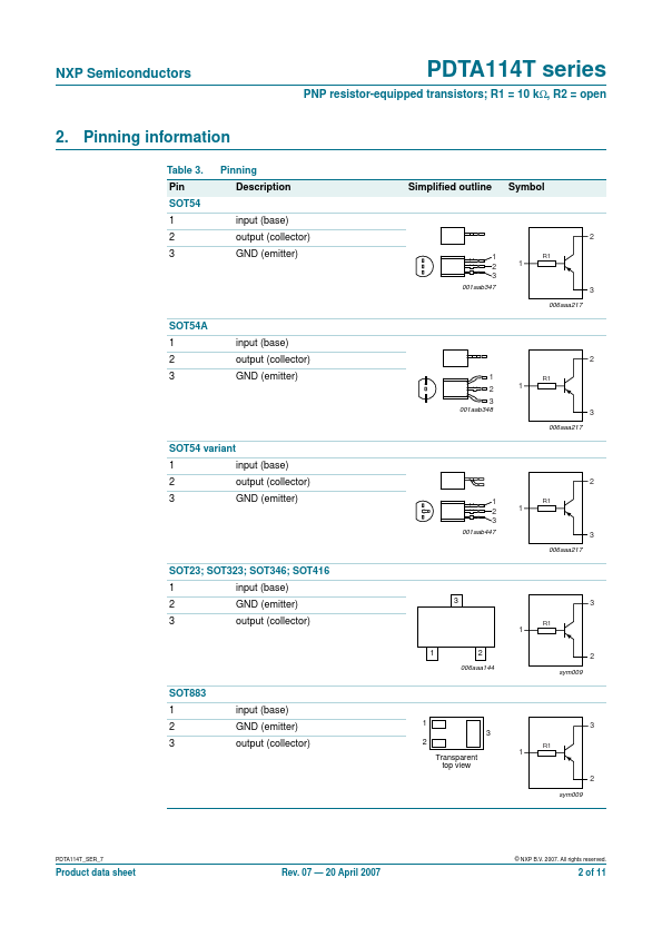 PDTA114TK