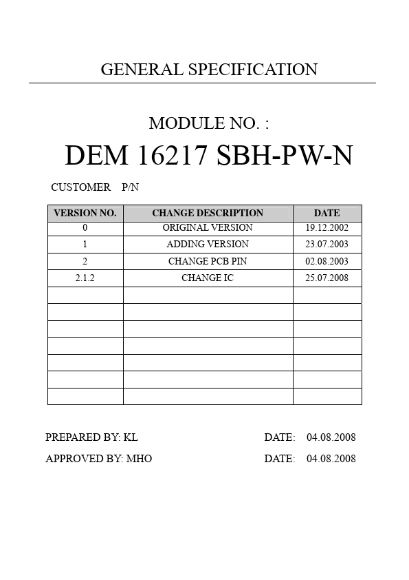 DEM16217SBH-PW-N