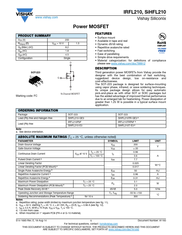 SiHFL210