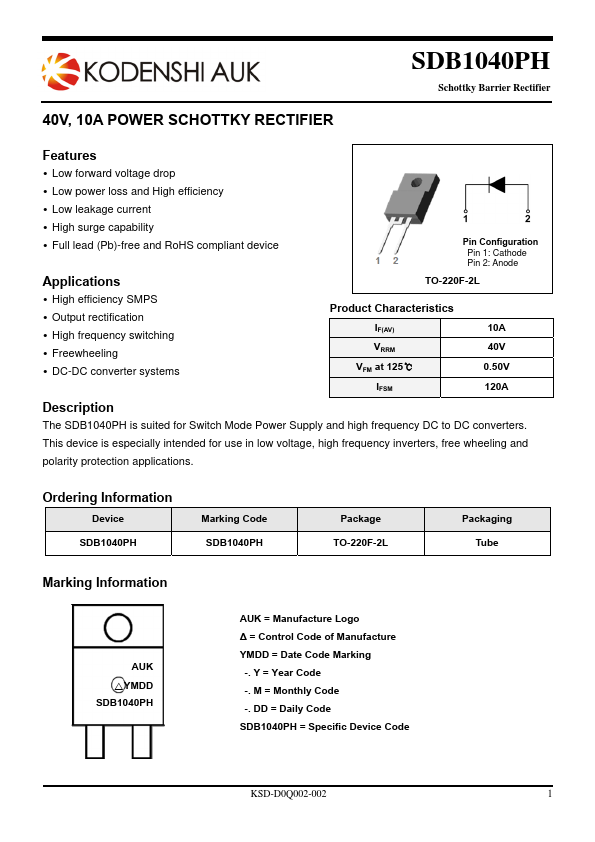 SDB1040PH