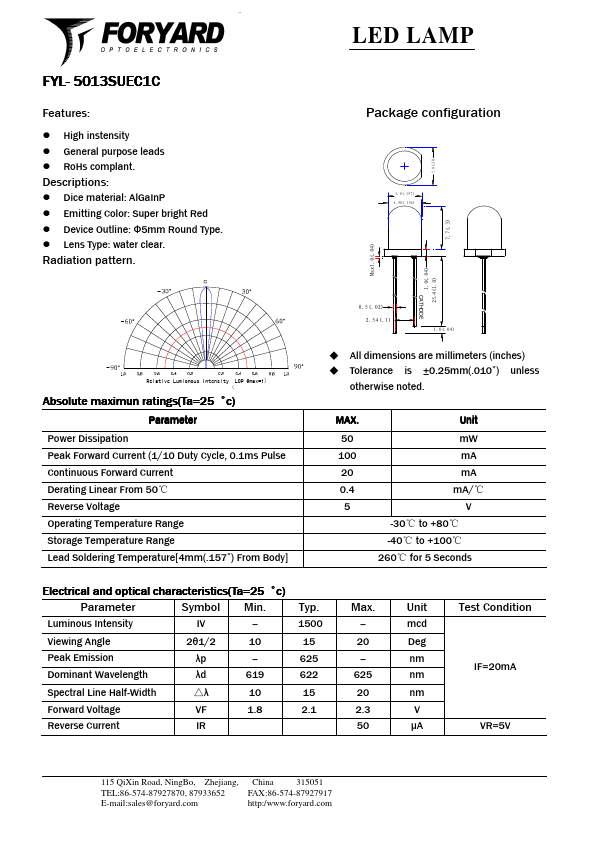 FYL-5013SUEC1C