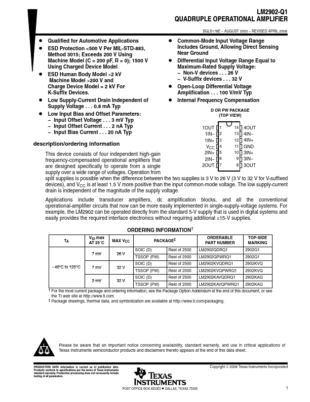 LM2902-Q1