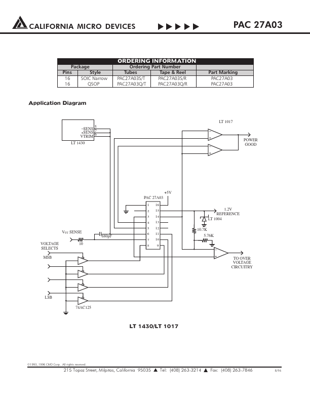 PAC27A03QT