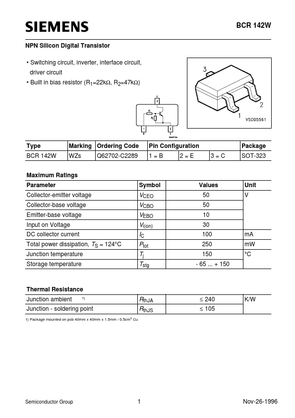 BCR142W