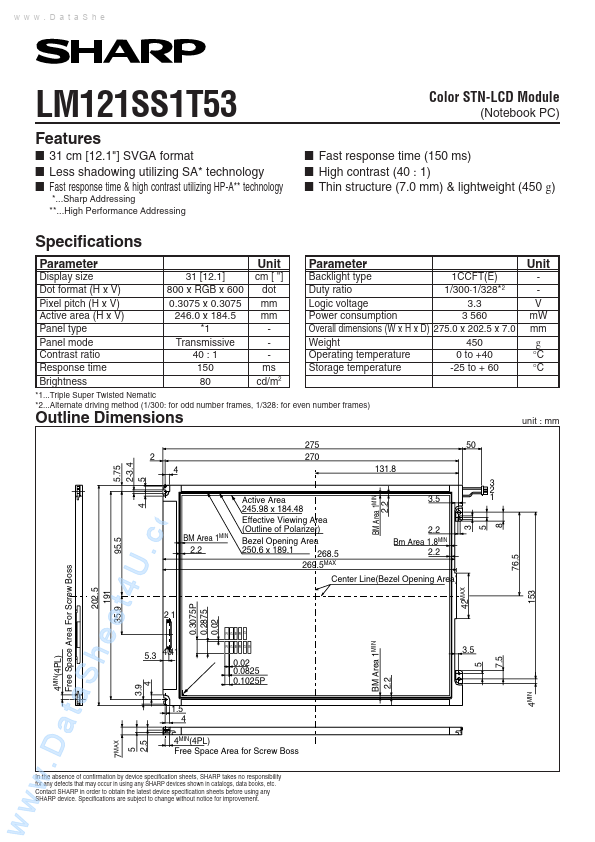 LM121SS1T53