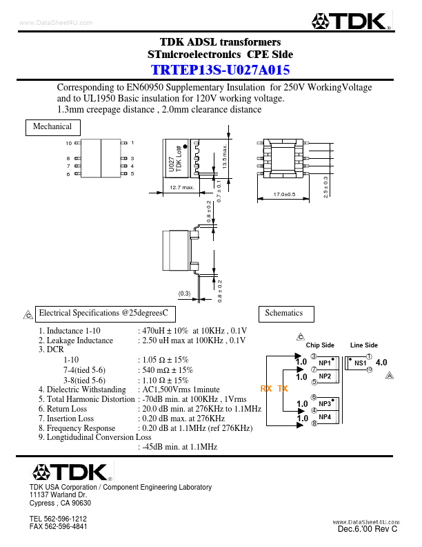 TRTEP13S-xxx