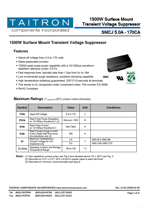 SMCJ130CA