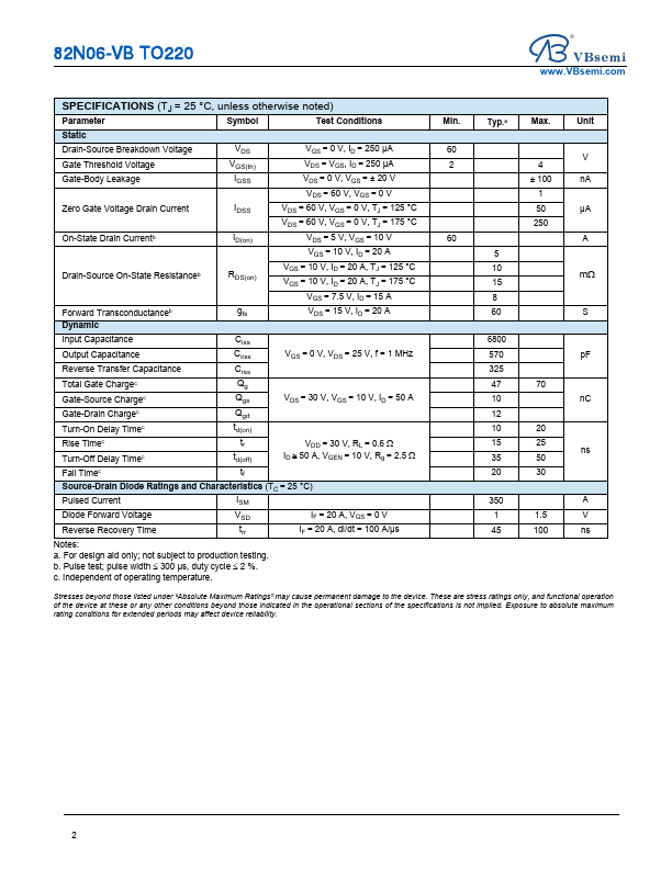 datasheet Preview Page 2
