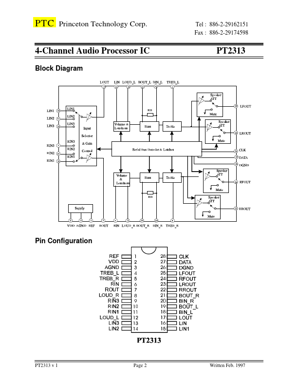 PT2313