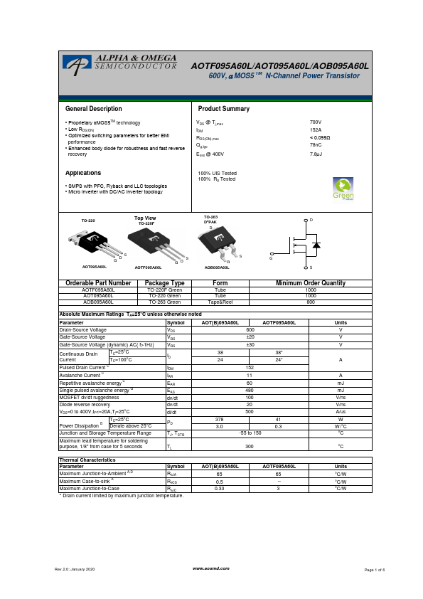 AOT095A60L