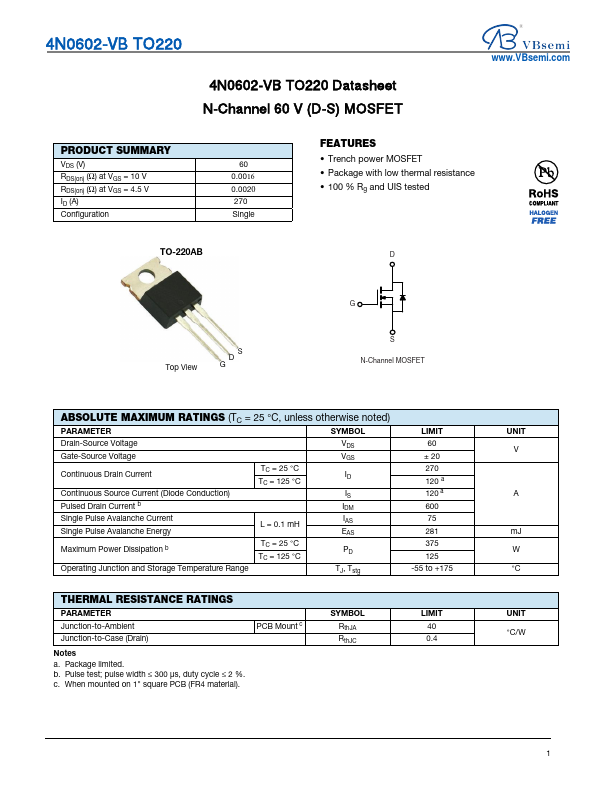 4N0602 Datasheet Preview