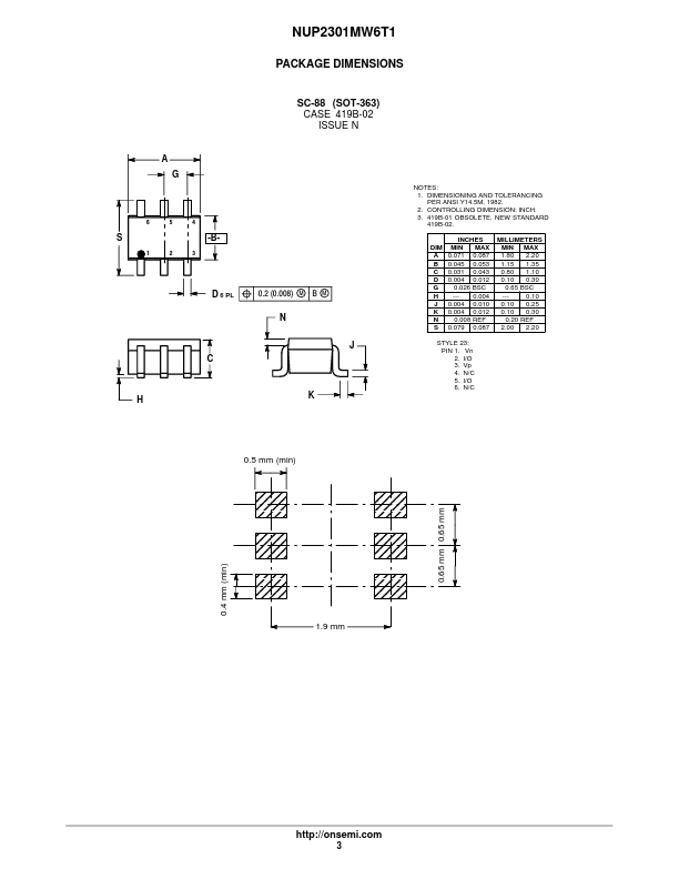 NUP2301MW6T1